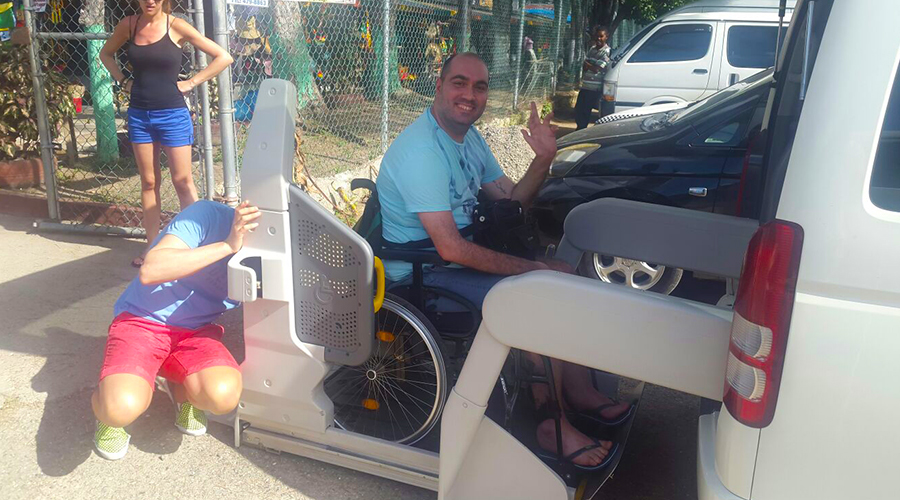 Ocho Rios Wheelchair Taxi | Jamaica Wheelchair Taxi - transport for wheelchair passengers