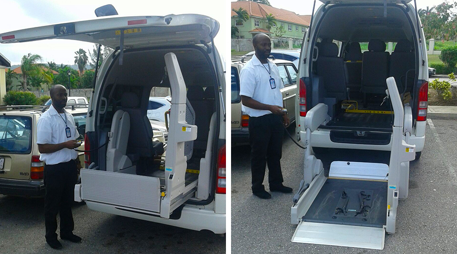 Photo Gallery | Jamaica Wheelchair Taxi - transport for wheelchair passengers