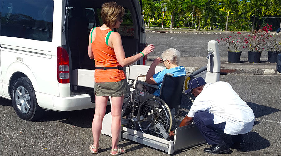 Photo Gallery | Jamaica Wheelchair Taxi - transport for wheelchair passengers