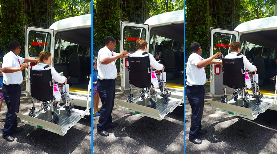 Photo Gallery | Jamaica Wheelchair Taxi - transport for wheelchair passengers