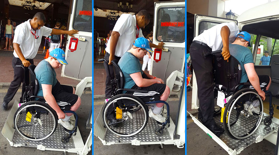 Photo Gallery | Jamaica Wheelchair Taxi - transport for wheelchair passengers