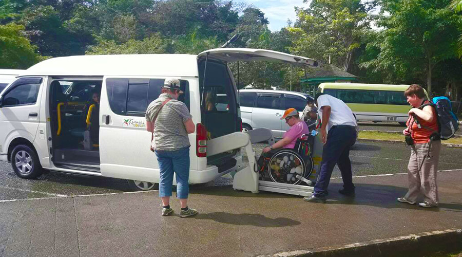 Ocho Rios Wheelchair Taxi | Jamaica Wheelchair Taxi - transport for wheelchair passengers